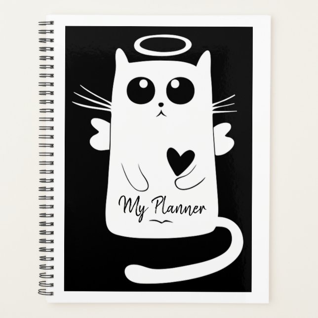 Angelic Cat Planner (Front)