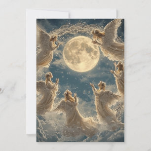 Angelic Chorus Christmas Card