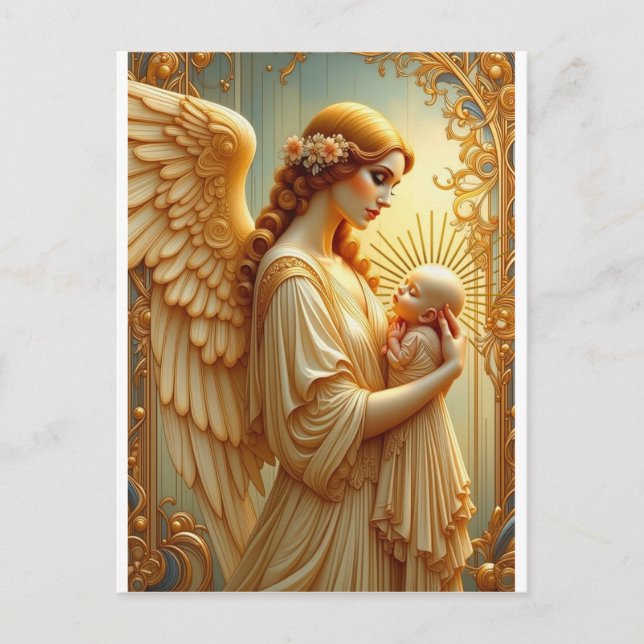 Angelic Christmas Card (Front)