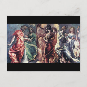 Angelic Concert by El Greco ( Theotokopoulos) Postcard