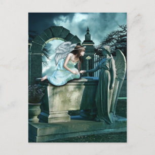 Angelic Curiosity Postcard