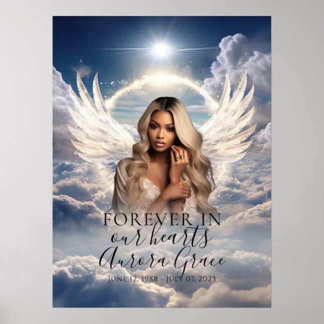 Angelic Embrace Memorial Welcome Sign (Front)