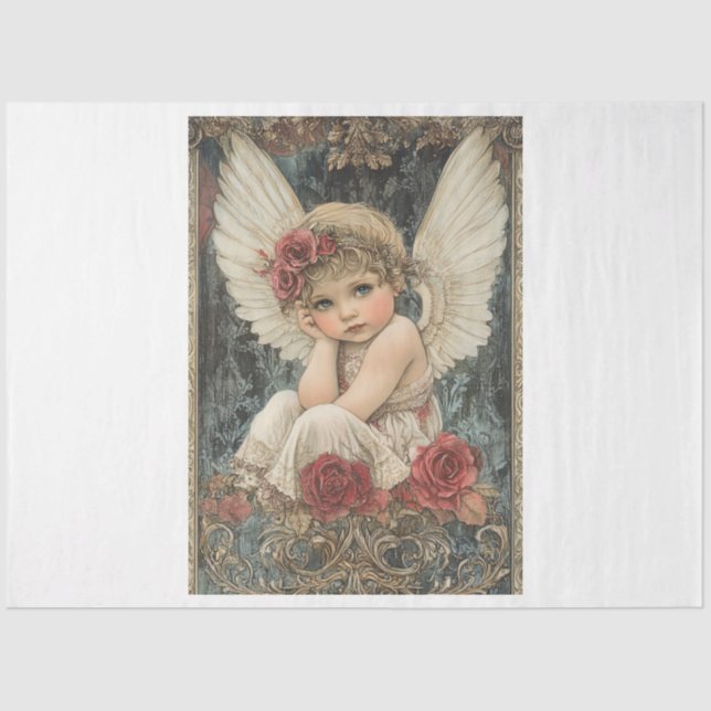 Angelic Face Tissue Paper (Front)