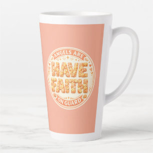 Angelic Faith Collection Latte Mug