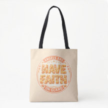 Angelic Faith Tote bag