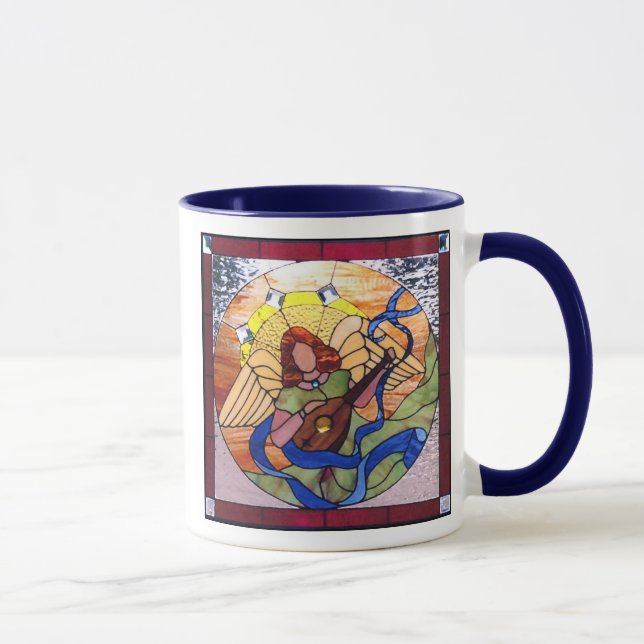 angelic_harmony, by Victoria ray, Angelic Harmo... Mug (Right)