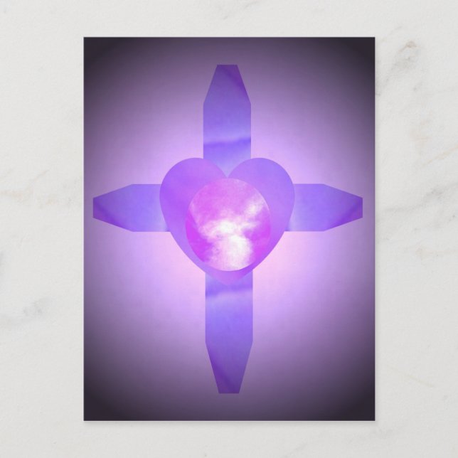 Angelic Heart Postcard (Front)