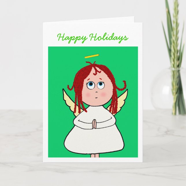 Angelic Holiday Card (Front)