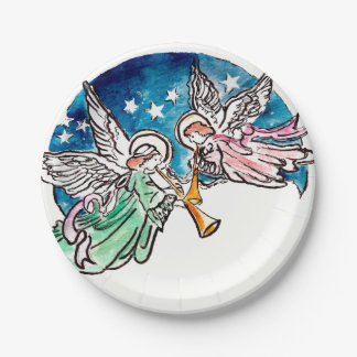 Angelic Hymns  Paper Plate