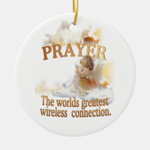 Angelic – Prayer World's Greatest Wireless Connect Ceramic Tree Decoration