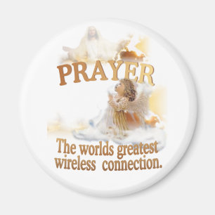 Angelic Prayer Worlds Greatest Wireless Connection Magnet