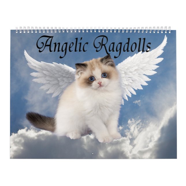 Angelic Ragdoll Cats Calendar (Cover)