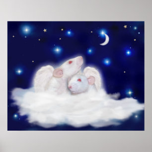 Angelic Ratties So Sweet Canvas Print