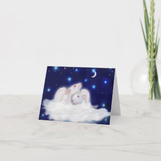 Angelic Ratties Sympathy Card
