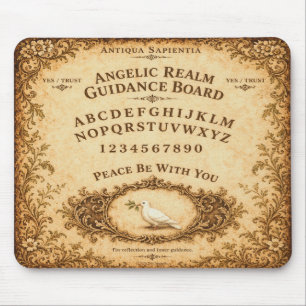 Angelic Realm Guidance Board Mousepad