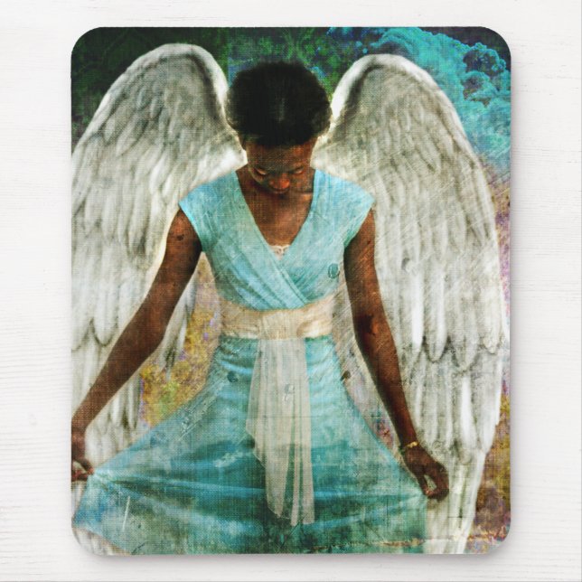 Angelic Thanks Mouse Mat (Front)