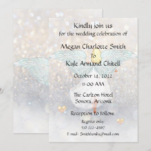 Angelic Wedding Invitation