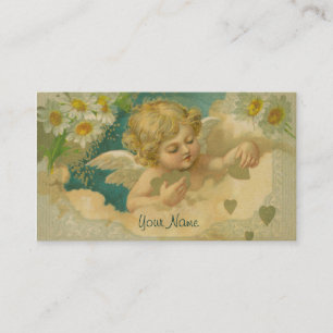 Angelica Elegant Cherub Business Card