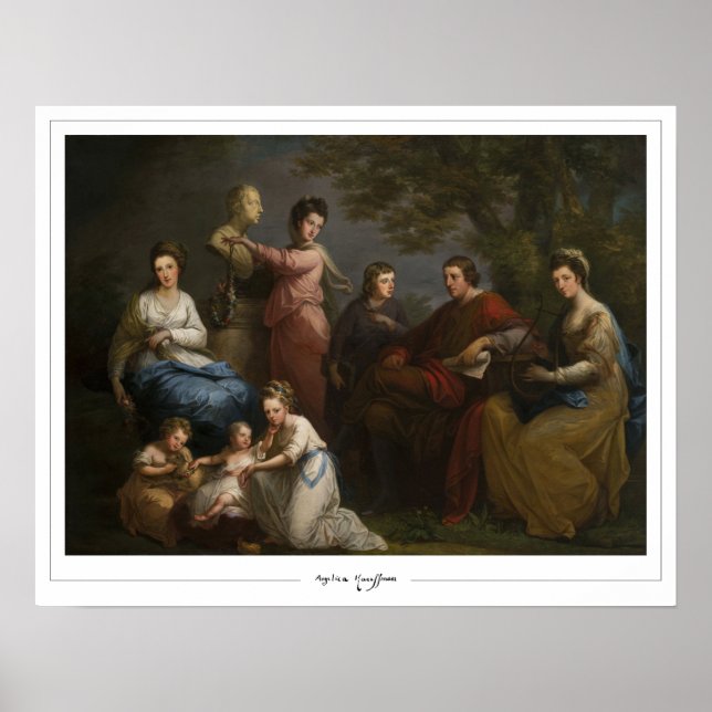 Angelica Kauffman Zedign Art Poster #200 (Front)
