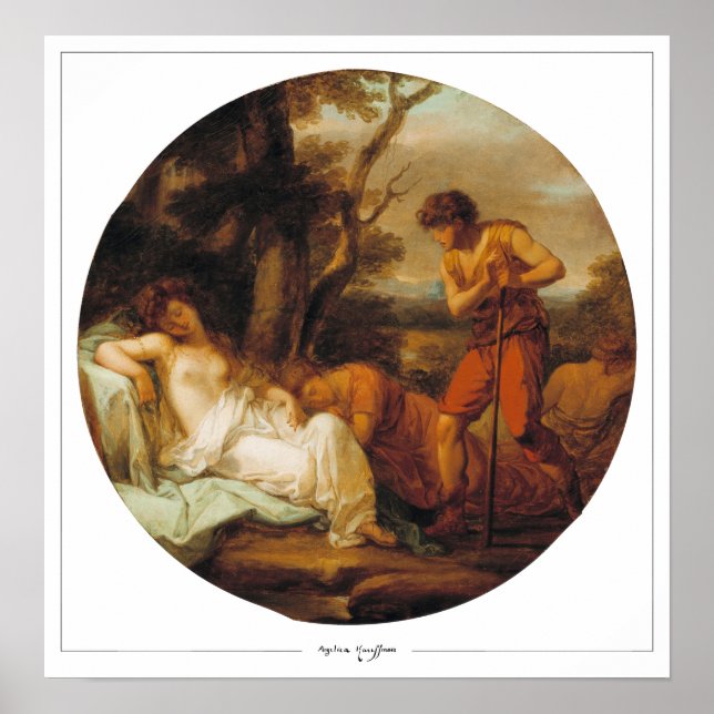 Angelica Kauffman Zedign Art Poster #4 (Front)