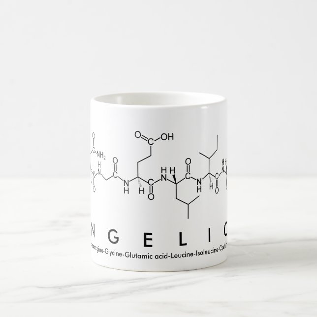 Angelica peptide name mug (Center)