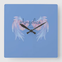 Angelica was born with wings from heaven square wa
