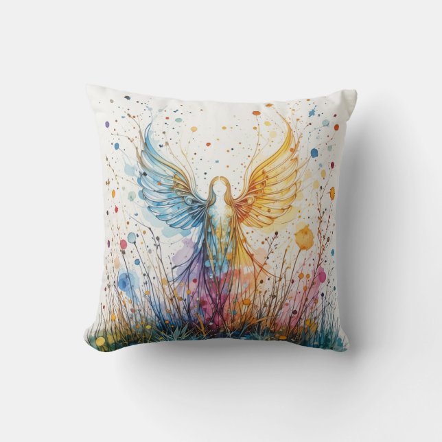 Angelical silhouette cushion (Front)