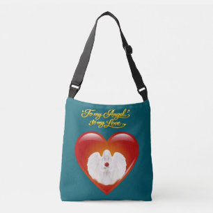 AngelicFaith GoldenHeart Crossbody Bag