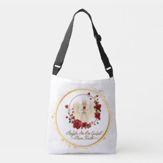 AngelicFaith GoldenHeart Crossbody Bag