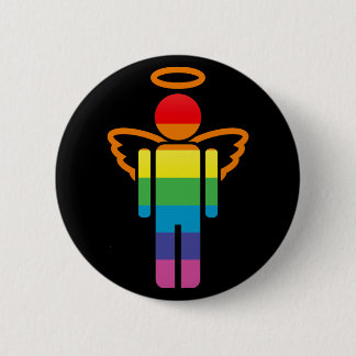 angelicon. 6 cm round badge