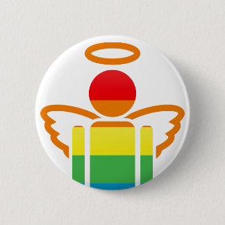 angelicon. 6 cm round badge