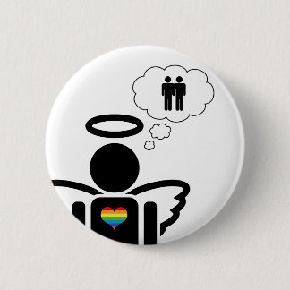 angelicon. boy dreams. 6 cm round badge