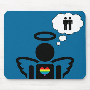 angelicon. boy dreams. mouse mat