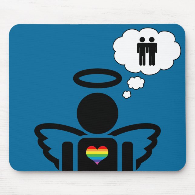 angelicon. boy dreams. mouse mat (Front)