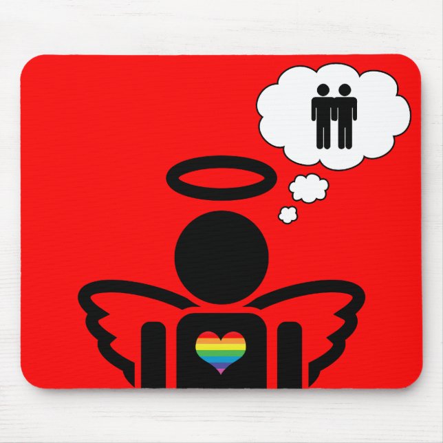 angelicon. boy dreams. mouse mat (Front)