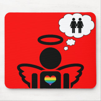 angelicon. lesbian dreams. mouse mat
