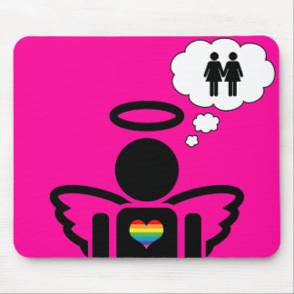 angelicon. lesbian dreams. mouse mat
