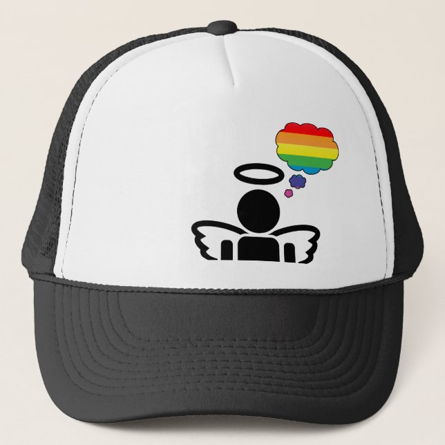 angelicon. trucker hat (Front)