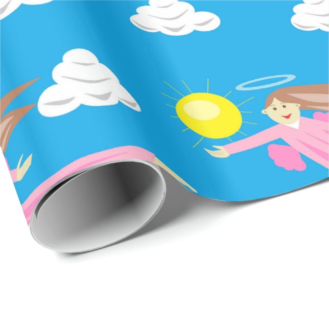 Angelina Angel Wrapping Paper (Roll Corner)