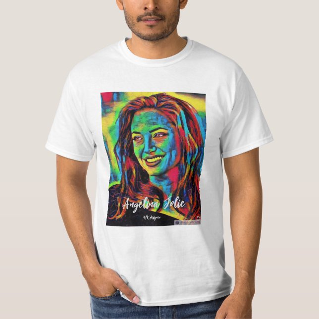 Angelina Jolie t shirt (Edit) (Front)