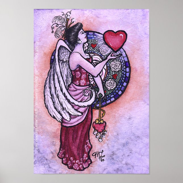 Angelina Valentina Poster (Front)