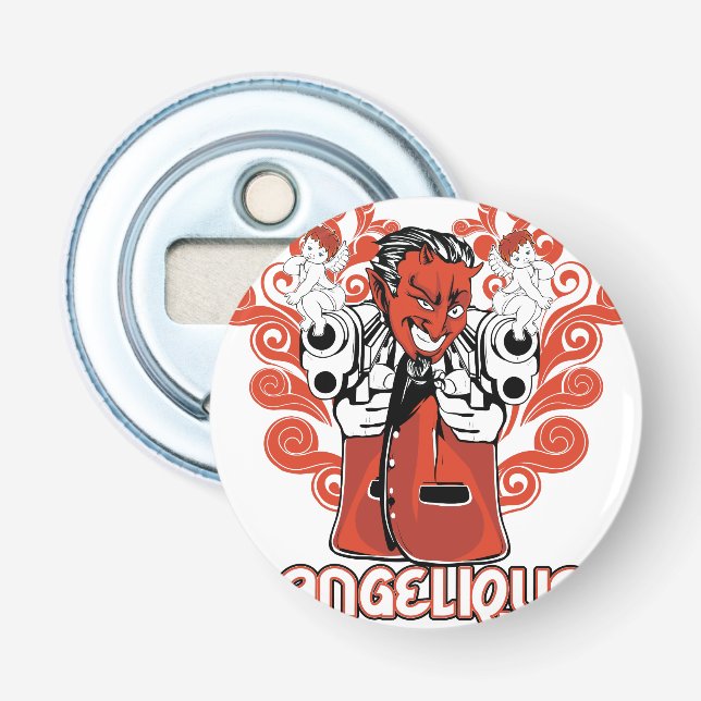 angelique black bottle opener (Front)
