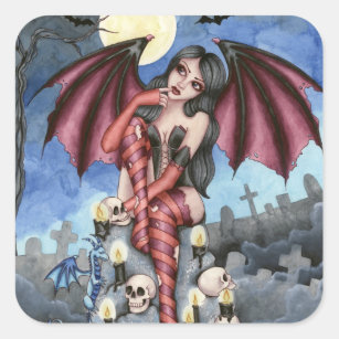 Angelique - Vampire Fairy Sticker