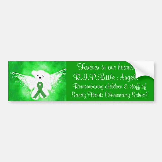 AngelLove_ Bumper Sticker (Front)