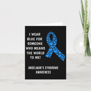 Angelman Syndrome Awareness Card