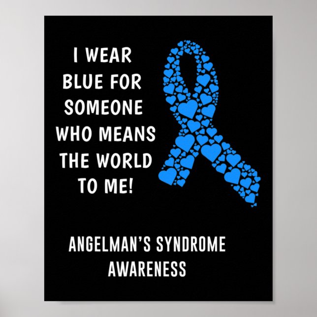 Angelman Syndrome Awareness  Poster (Front)