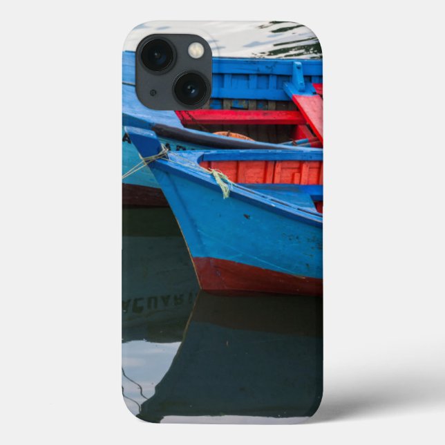 Angelmo harbour, fishing boats. Case-Mate iPhone case (Back)