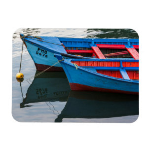Angelmo harbour, fishing boats. magnet