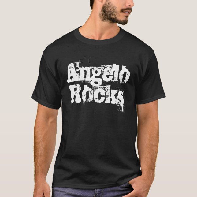 Angelo Rocks Men's T-Shirt (Front)