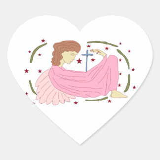 ANGELOVE HEART STICKER